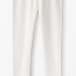 NWT Hanna Anderson White Girls Leggings size 130
